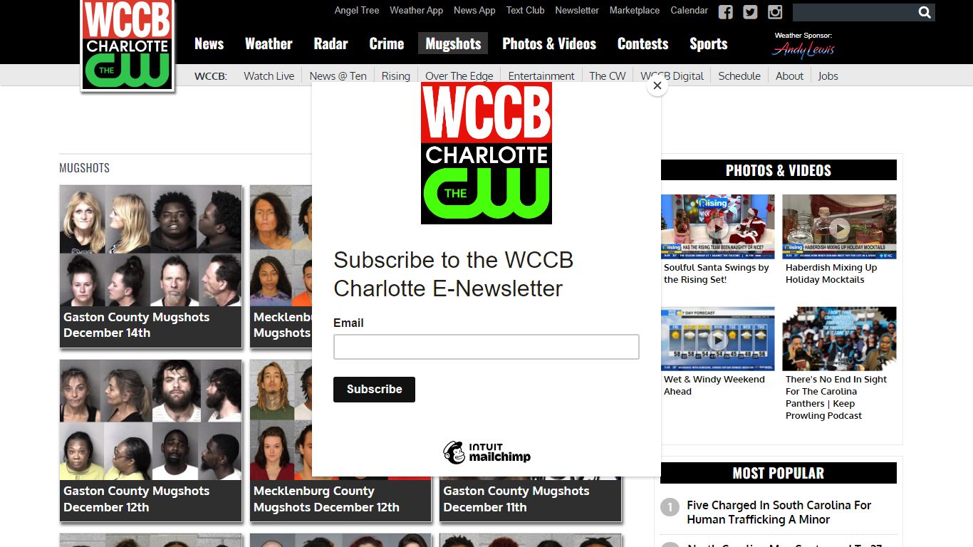 Mugshots - WCCB Charlotte's CW